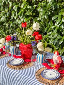 Rooster Vases 