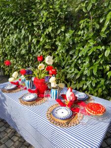 Rooster Vases 