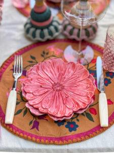 Set Flowerplate Pomegranate