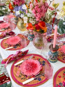 Set Flowerplate Pomegranate