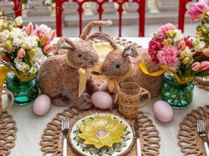 Centerpiece Collection “Eggstra Bunny Charm”