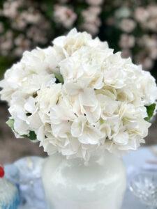 Hortensie Realtouch White 