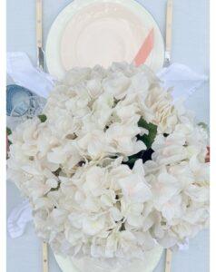 Hortensie Realtouch White 